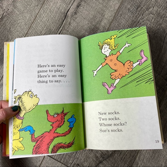 Rare Vintage 1965 Fox in Sock Dr Seuss book - Picture 4 of 8